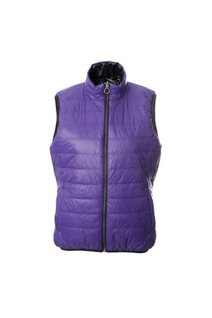 JRB Women's Golf Reversible Gilet - LIMITED SIZES! Purple/Black