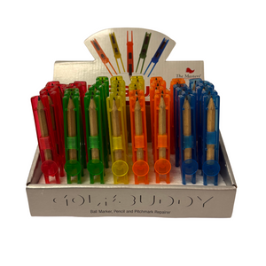 BUNDLE BUY - Golf Buddy Plastic Divot Tool & Pencil Holder x 48