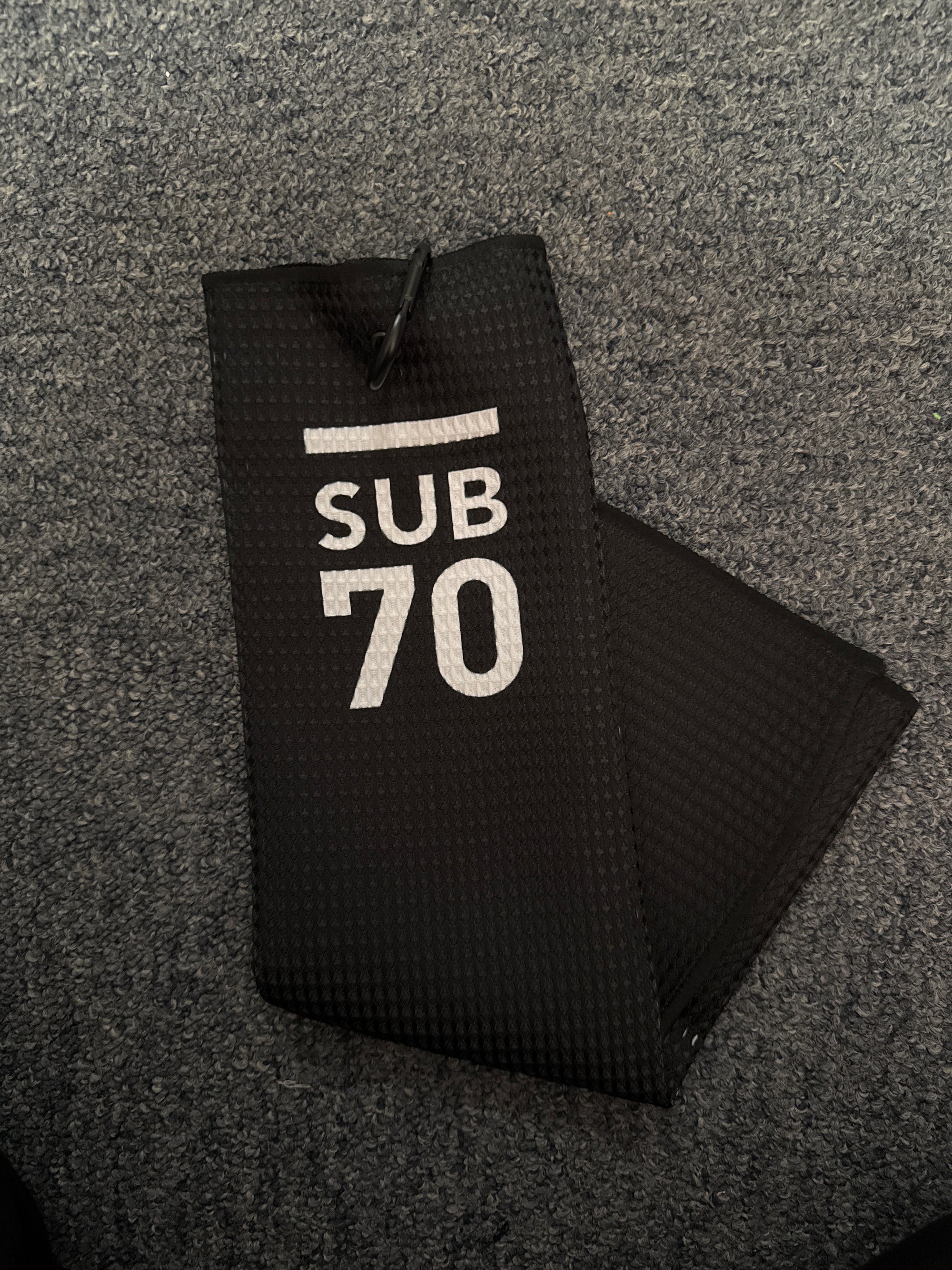 Sub70 Trifold Towel - Black