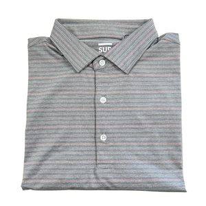 2025 Sub70 Tour Classic Polo Stripe #13 Dark Grey