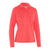 Callaway Ladies Thermal Long Sleeve Fleece Back Jersey Polo Shirt - CGKFC077 - Coral Paradise