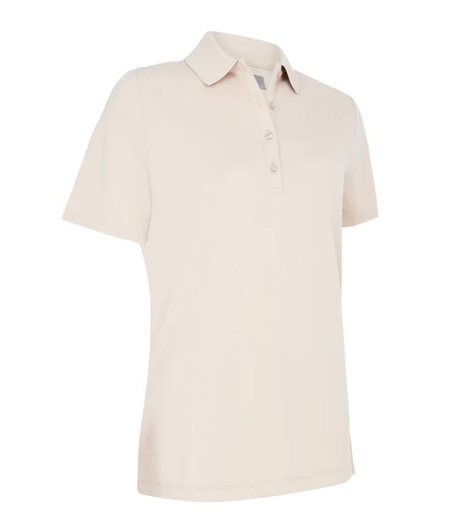 Callaway Short Sleeve Swing Tech Polo with Opti-Dri in Chateau Grey - CGKSA0A7