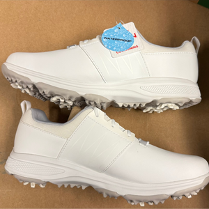 Skechers Ladies GO GOLF WATERPROOF Golf Shoes White Grey (81720)