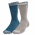 Under Armour UA Cold Weather Crew 2Pk-Grey&Teal - (788-294)