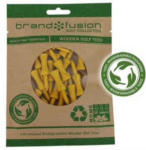 BRAND FUSION BAMBOO GRADUATED CASTLE GOLF TEES