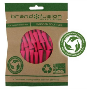 BRAND FUSION BAMBOO GRADUATED CASTLE GOLF TEES