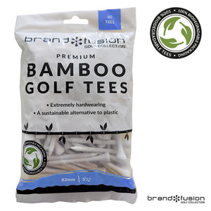 Brand Fusion Bamboo Golf Tees - Bulk Pack