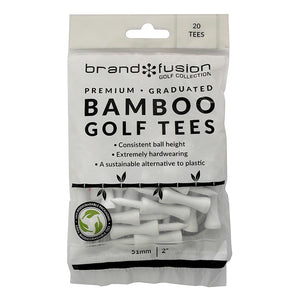 Brand Fusion Bamboo Wooden Graduated Castle Tees