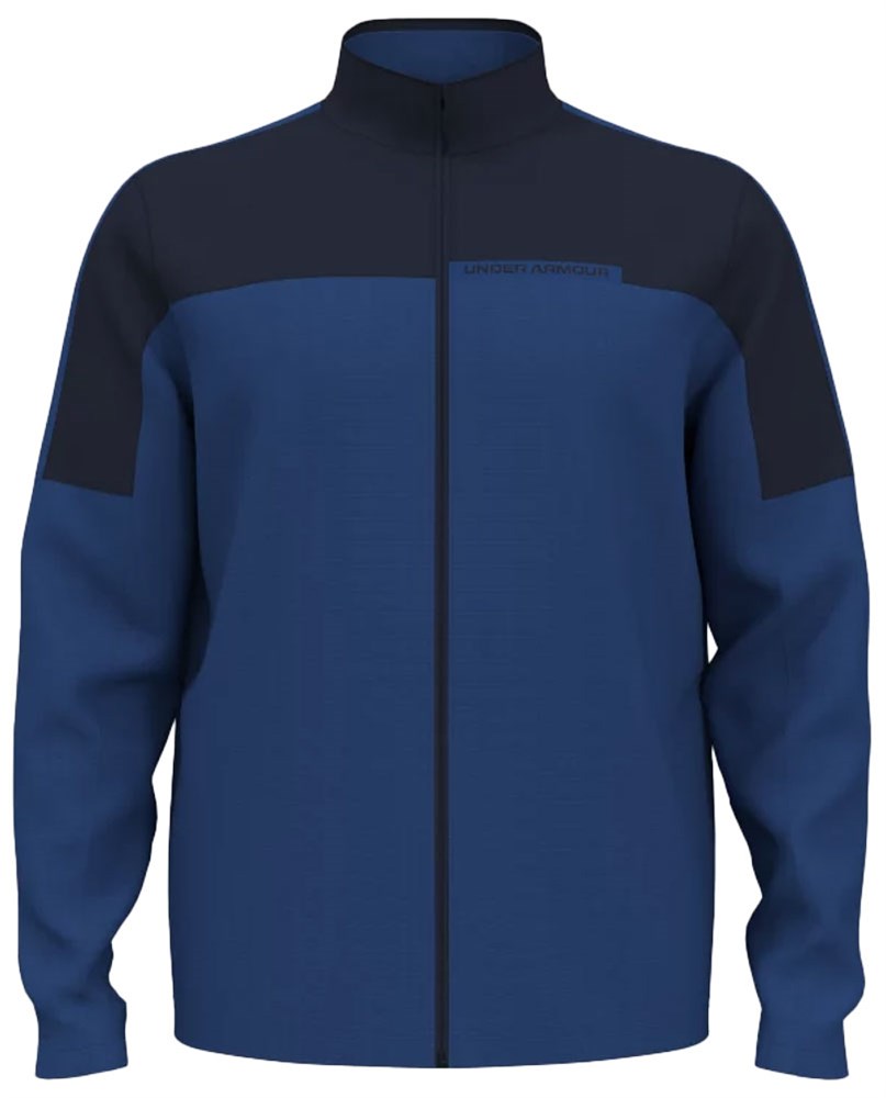 Under Amour Mens Storm Windstrike Full Zip Jacket Navy Blue 383 471