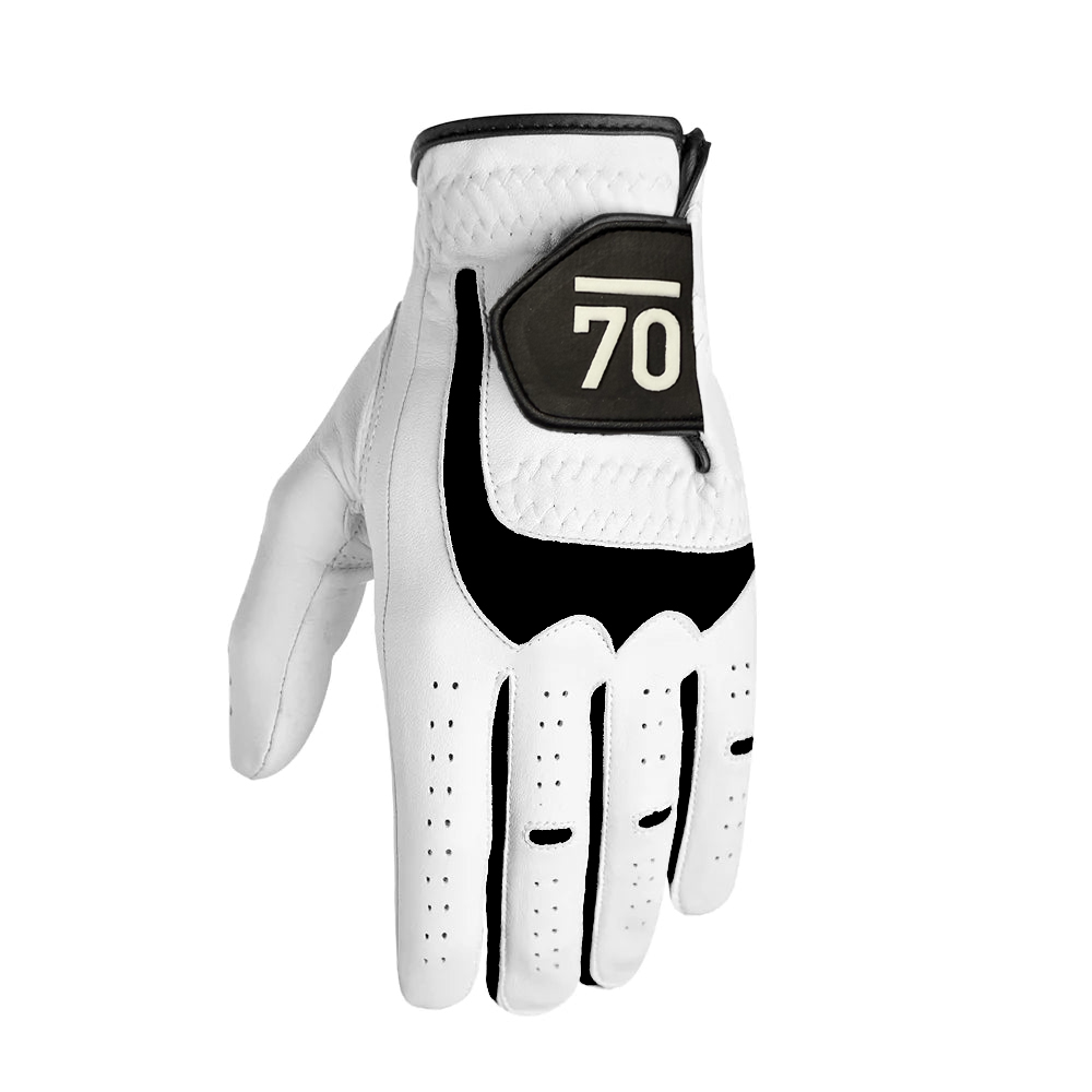 Sub70 2025 Full Leather with Black Lycra Golf Glove L/H