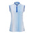 JRB Women's Golf Fashion Shirt - Blue Dash - Sleeved or Sleeveless