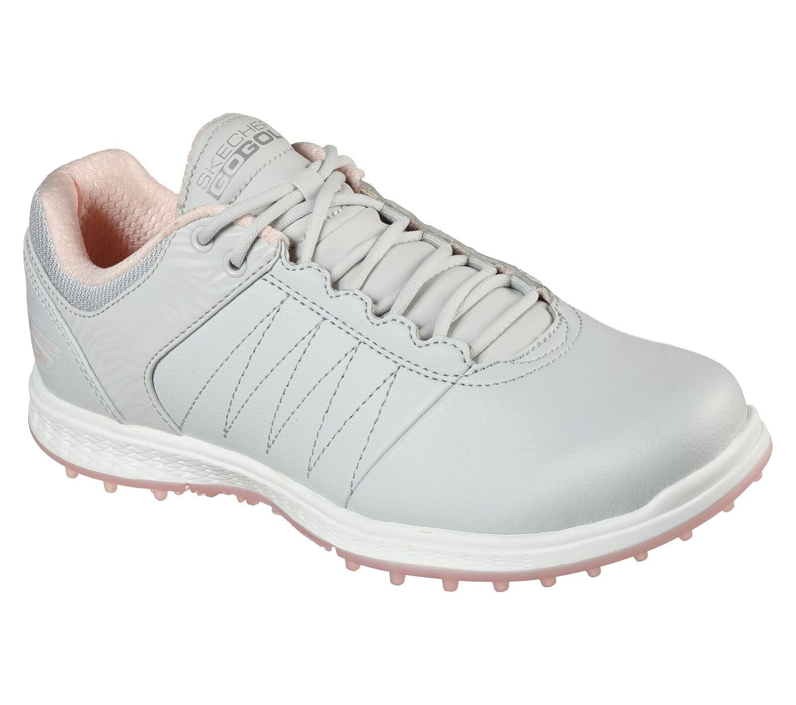 Skechers Ladies GO GOLF Pivot 123009 Light Grey Pink