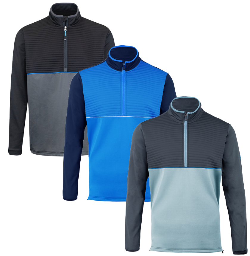 Half zip golf online sweater