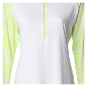 JRB Ladies Collection Mid Layer - Lime Print