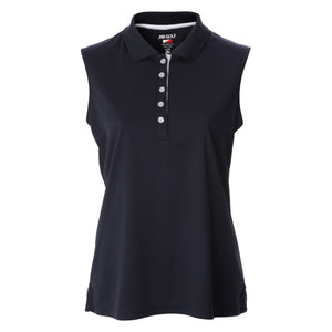 JRB Ladies Collection Golf Pique Polo - Black