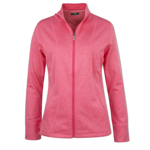 Callaway Womens Full Zip Waffle Fleece Jacket - CGJF80U5