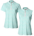 JRB Ladies Collection Golf Polo - Aqua Spot