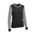 Callaway Ladies Cotton Rich Colour Block Crew Neck Sweater - Caviar - CGGFB078