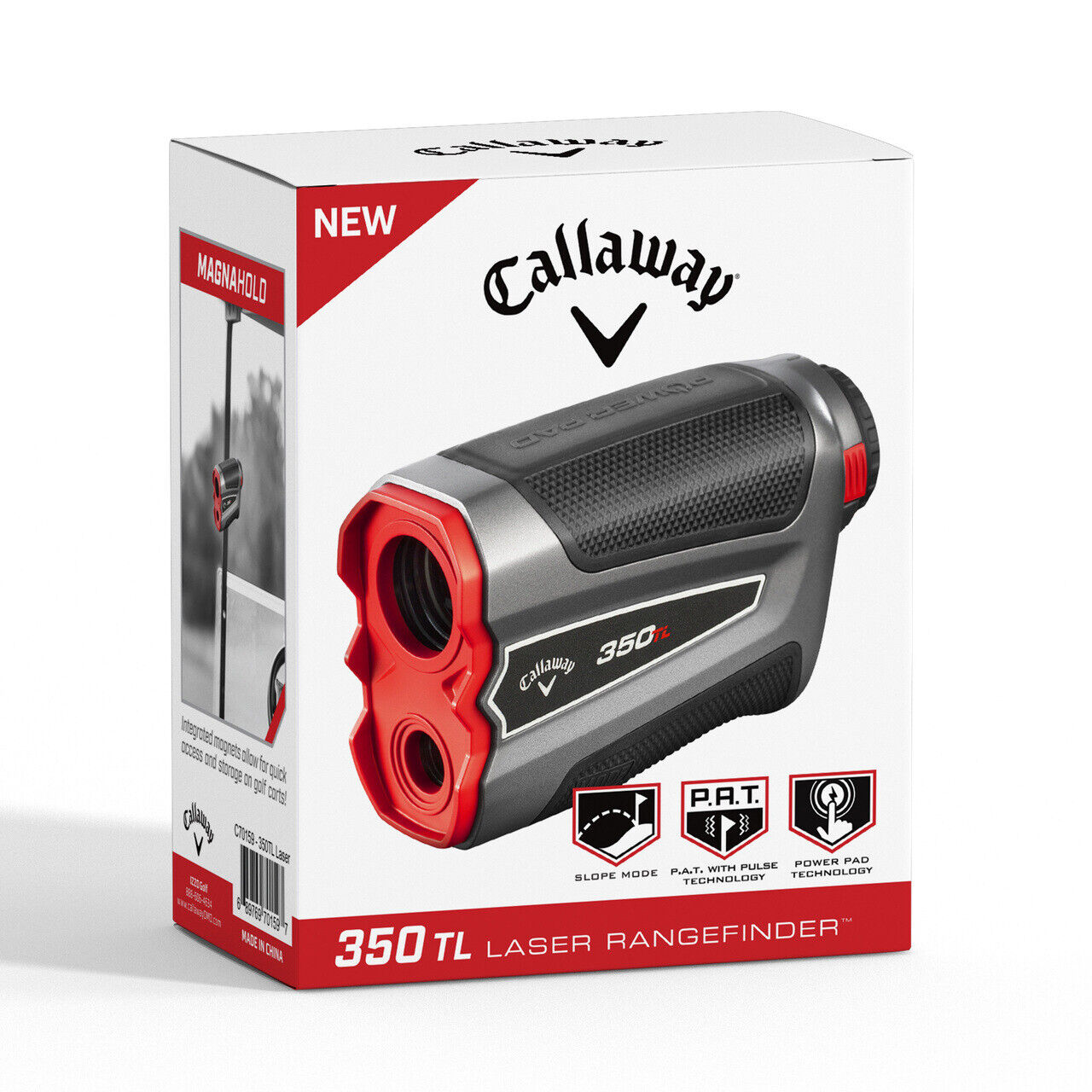 Callaway Golf 350TL Sleek Water Resistant Compact Design Laser Rangefinder